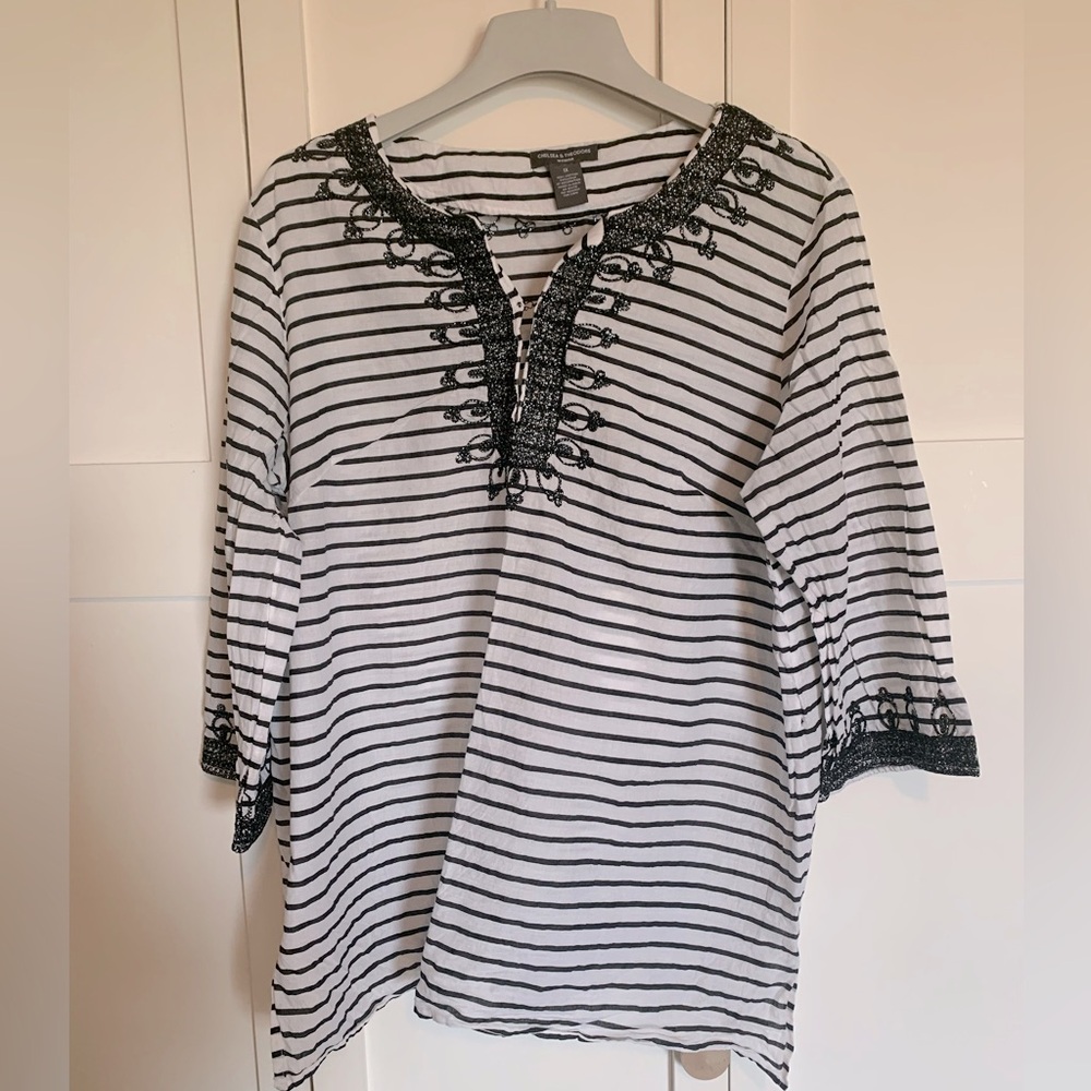 Chelsea & Theodore Women’s Smock Blouce 1x